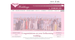 Desktop Screenshot of planetweddings.co.uk